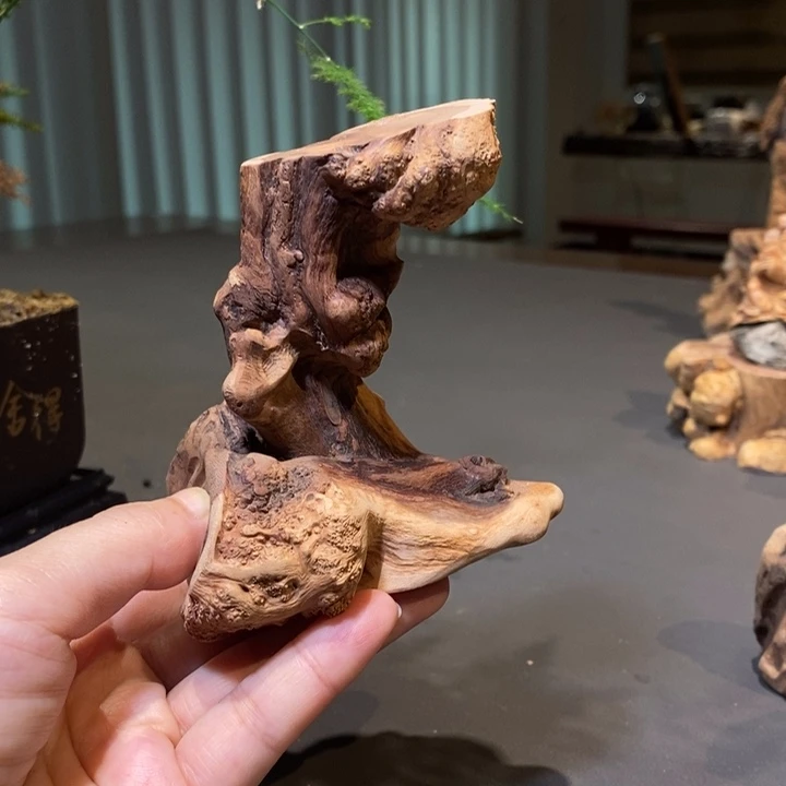 核桃木/黑胡桃（胡桃木）霸王根底座一个
