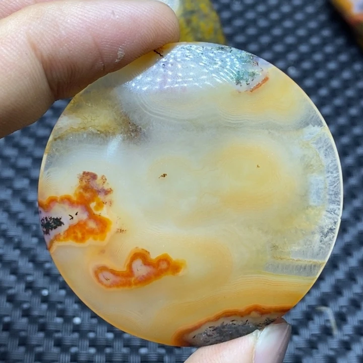 玛瑙/玉髓颈饰未镶嵌워*
