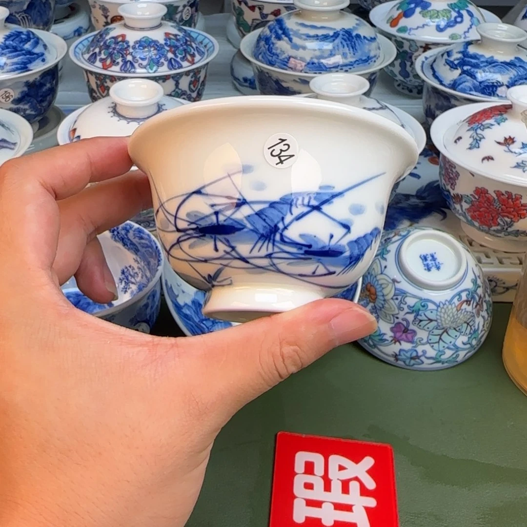 彦祖纯手工手绘茶具134