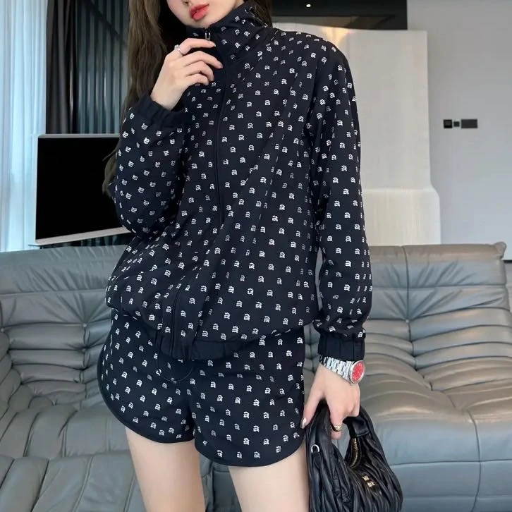 95新 maje Alexanderwang/套装/上衣XXS码/裤子XS码/Xspn5493