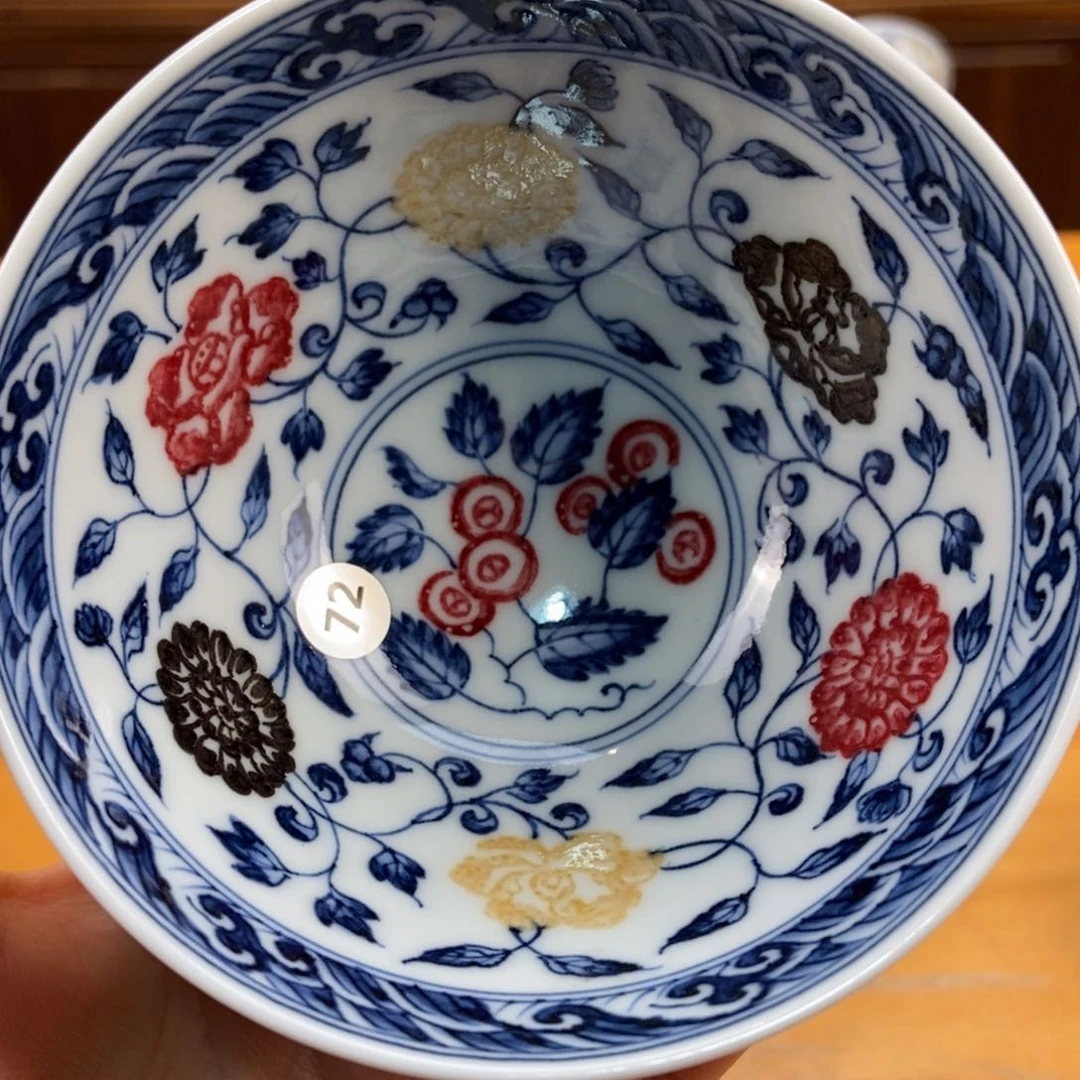 手绘现代茶具非古董