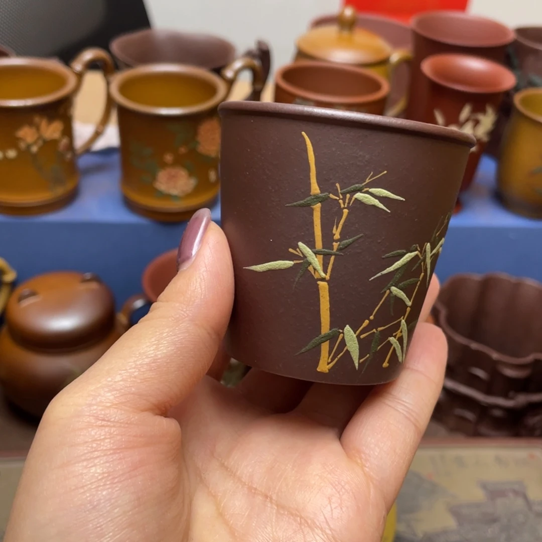 紫砂茶杯紫砂主人杯