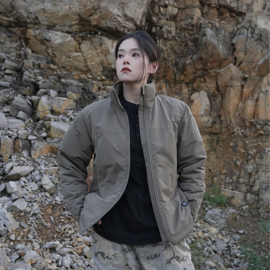 昂垦冬季男士军鸟棉服秋冬季保暖棉服男款休闲连帽加厚登山