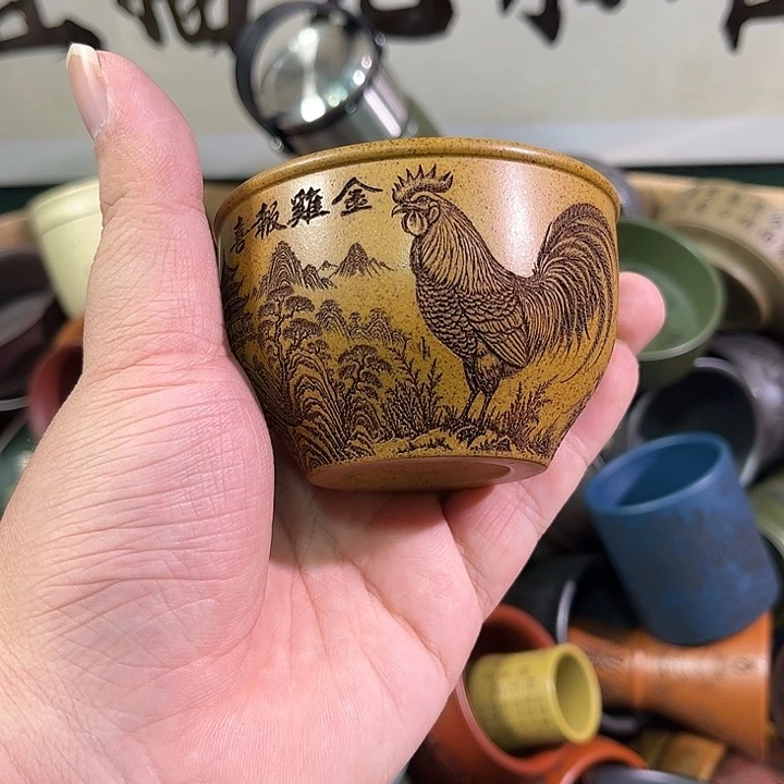 茶杯紫砂全手工紫砂主人被