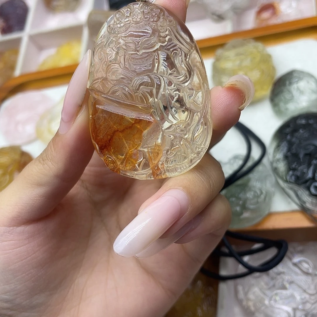 颈饰未镶嵌水晶天然