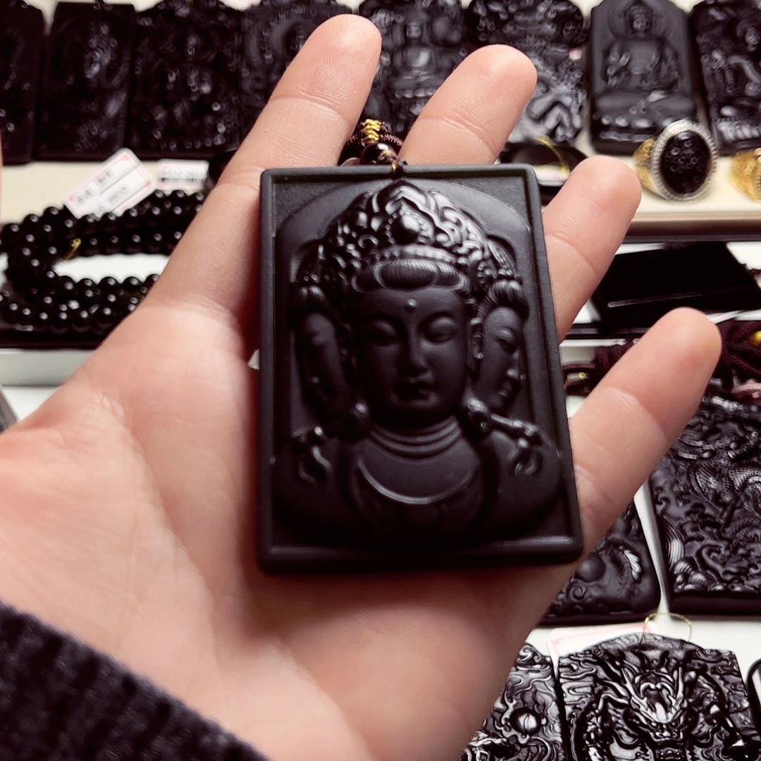 天然缅料A货三面佛A232