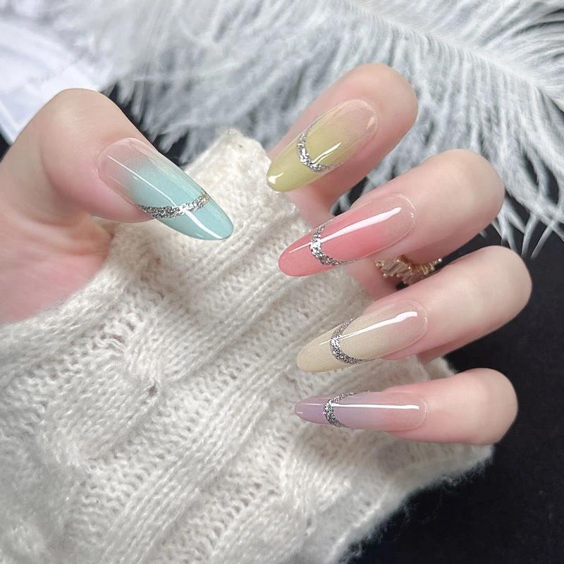 medinilla【五色星银】手工春季新款猫眼穿戴甲显白百搭可拆卸