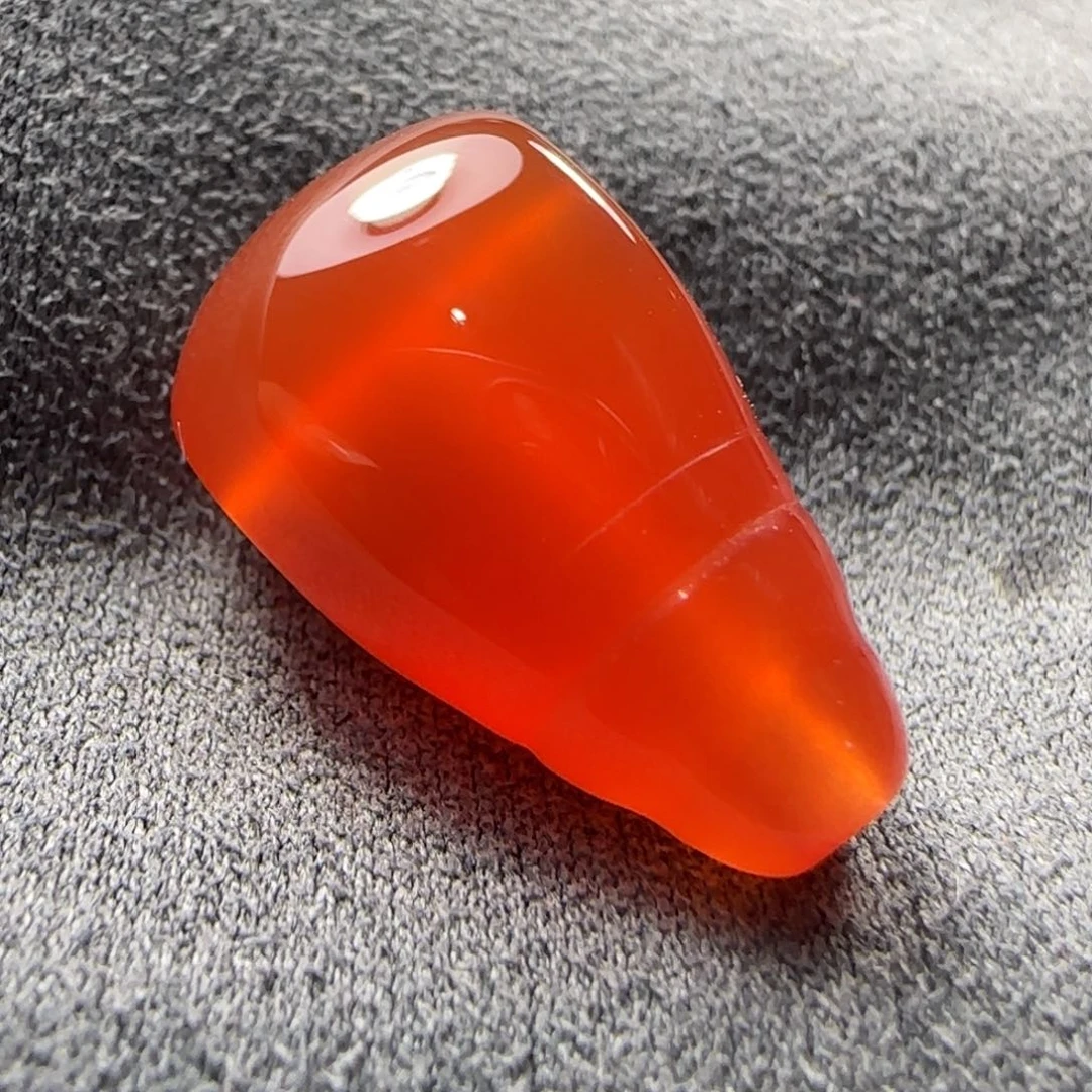 南红玛瑙未镶嵌三通11.8