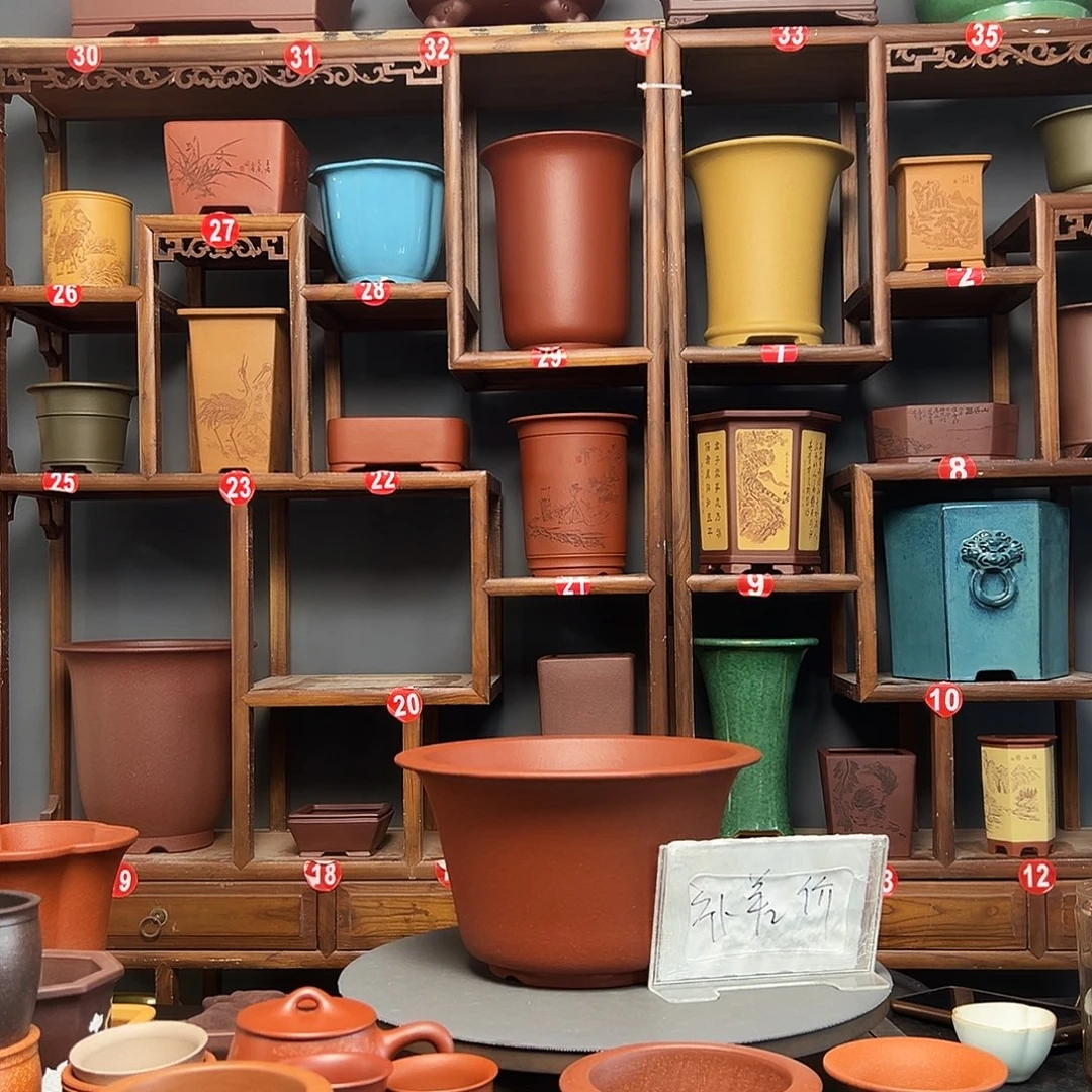 不***行花盆紫砂紫砂花盆