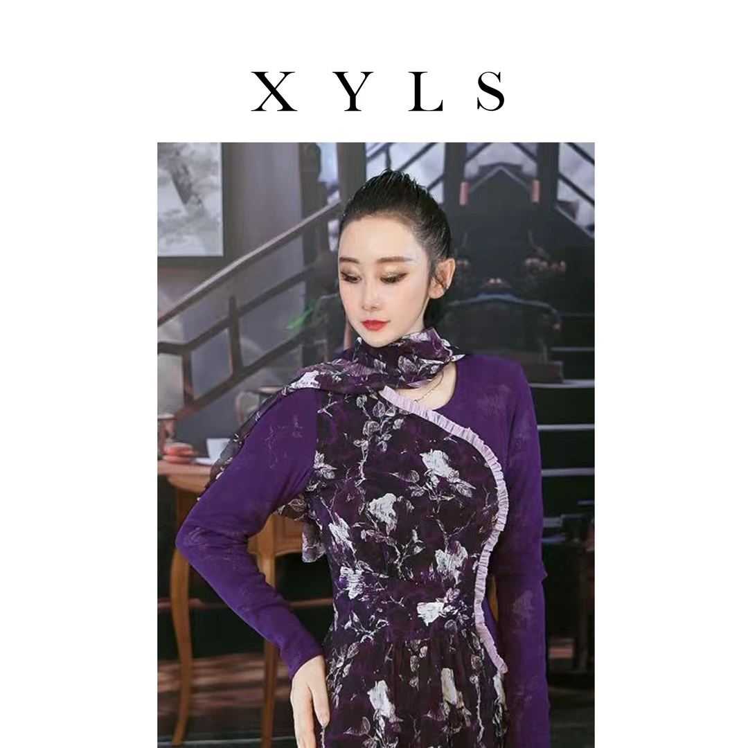 女装弹力连衣裙时尚T006809