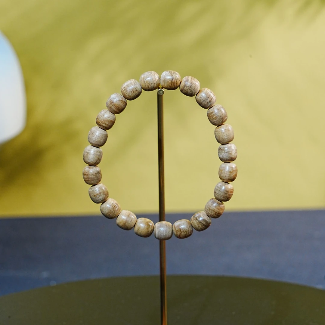 加里曼丹花珠桶珠单圈手串0.8x0.8cm 3.5g 251209181 A