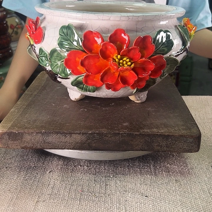 泳坤堂石湾盆陶瓷