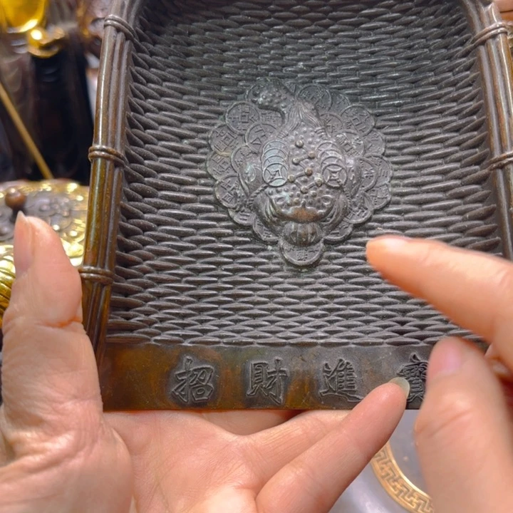 铜器摆件收收藏藏