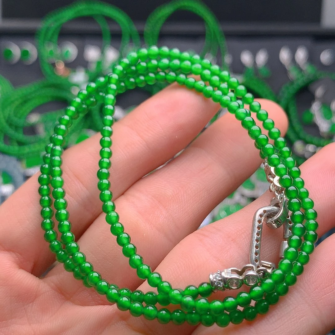 未镶嵌手链翡翠翡翠3.0