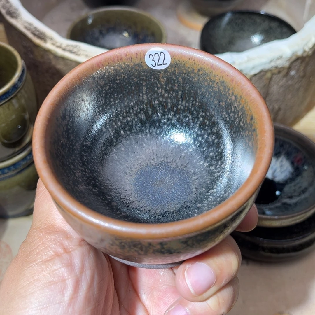 茶盏义兴龙窑坚持真柴
