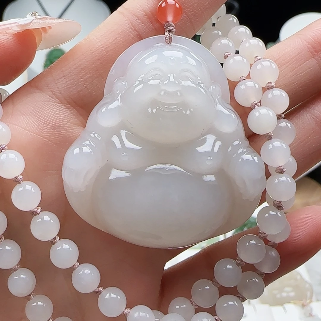 和田玉未镶嵌吊坠(赠链)47