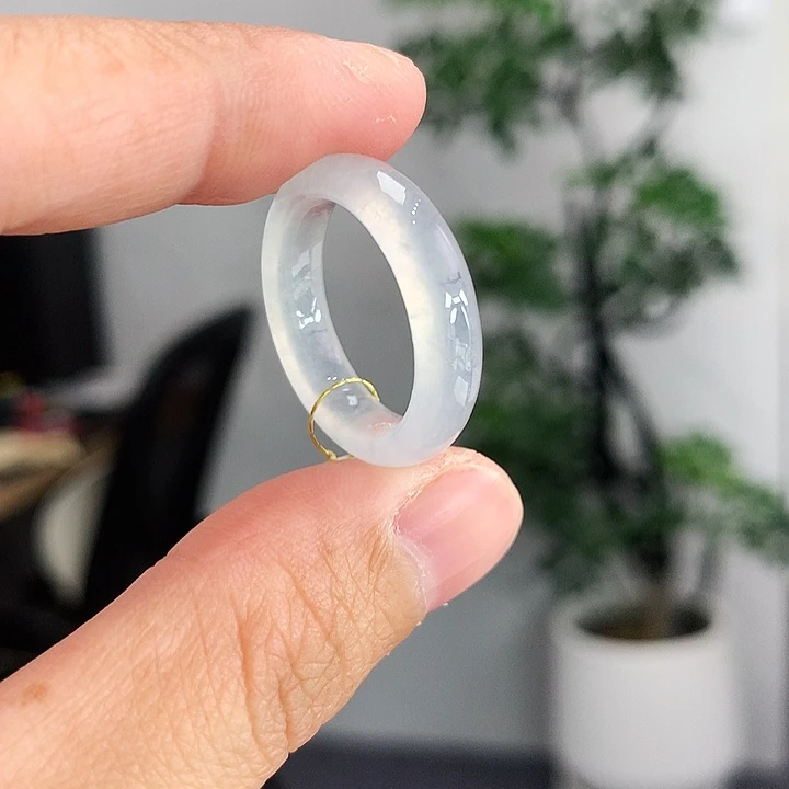 翡翠未镶嵌戒指15号