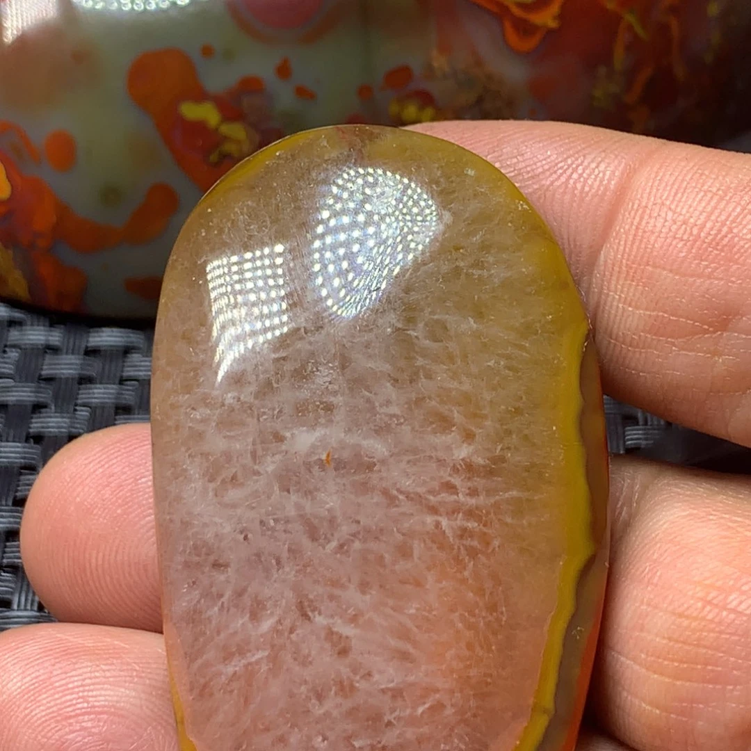 玛瑙/玉髓吊坠未镶嵌A****1