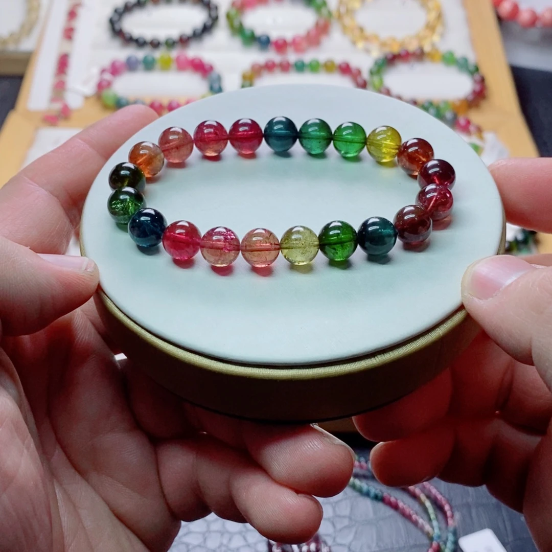 未镶嵌碧玺手链碧玺