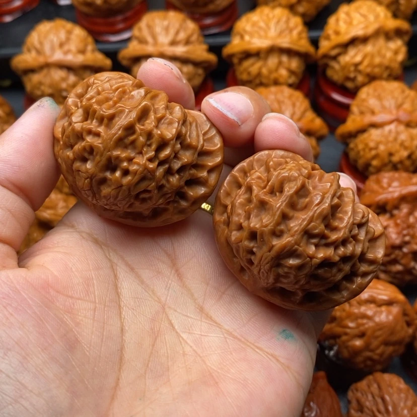 【闪购商品】文玩核桃把件42宫灯