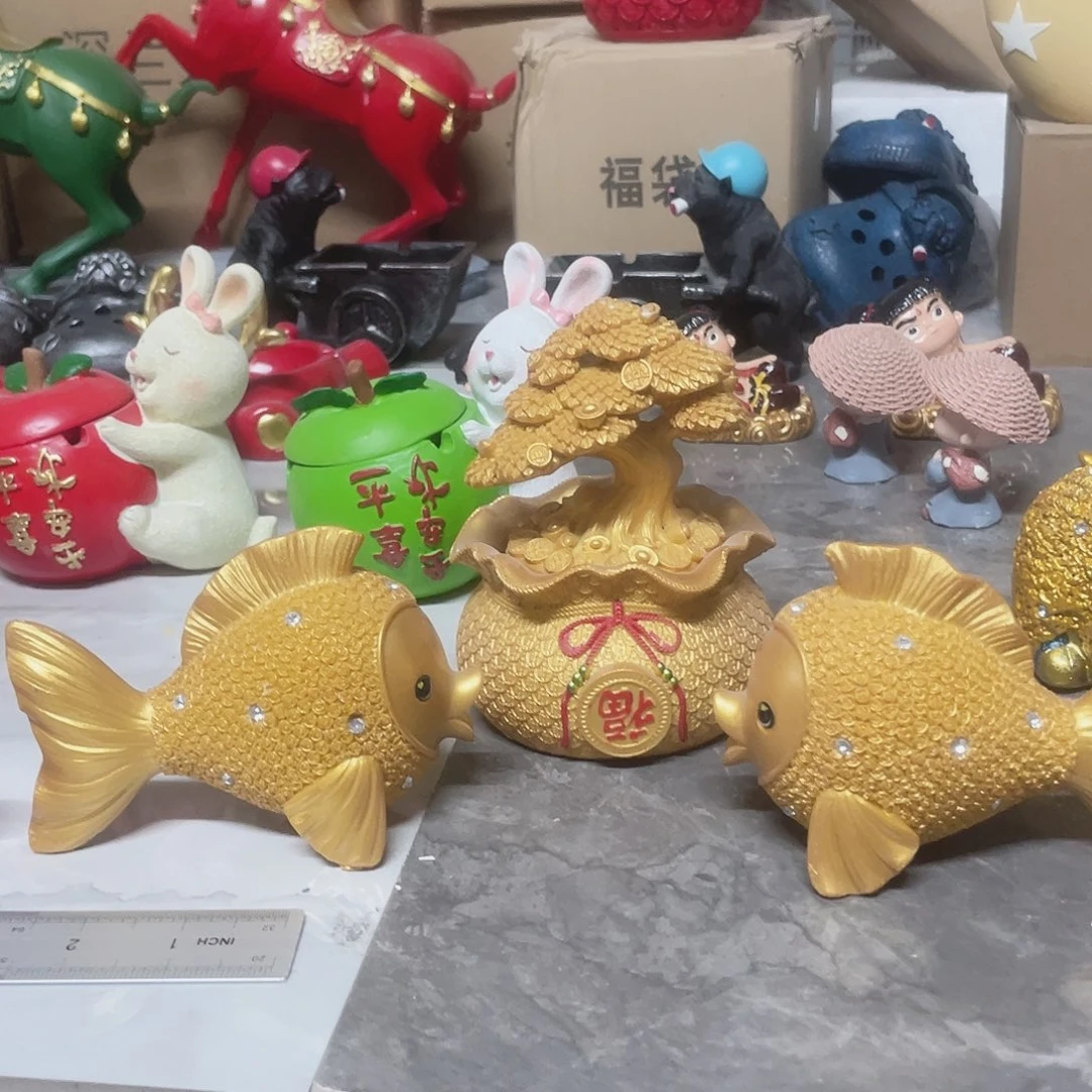 有机玻璃发财鱼1111111