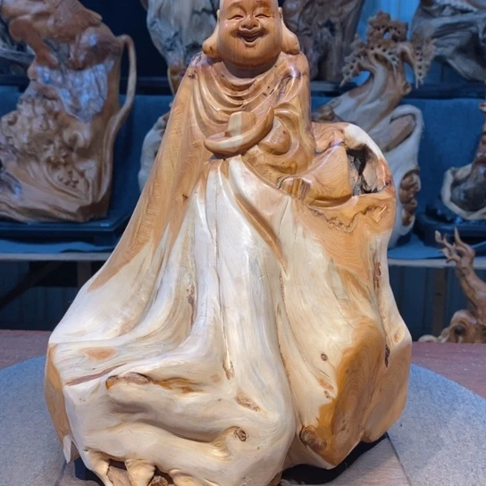 柏木（崖柏）根雕摆件