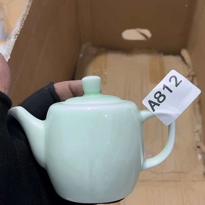 瓷片茶摆件工艺品摆件666