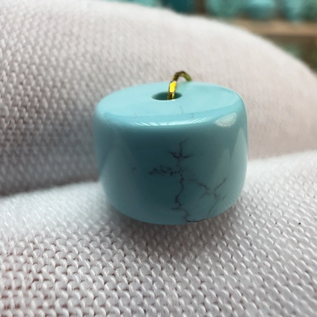 绿松石未镶嵌配饰8.9*6.1