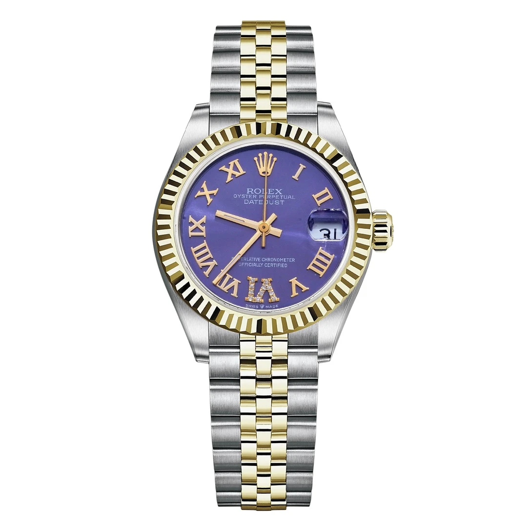 99新 Rolex/劳力士 女装日志型系列68273腕表/后钻/WHP035710
