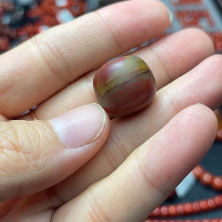 南红玛瑙未镶嵌单珠多样性发1   17