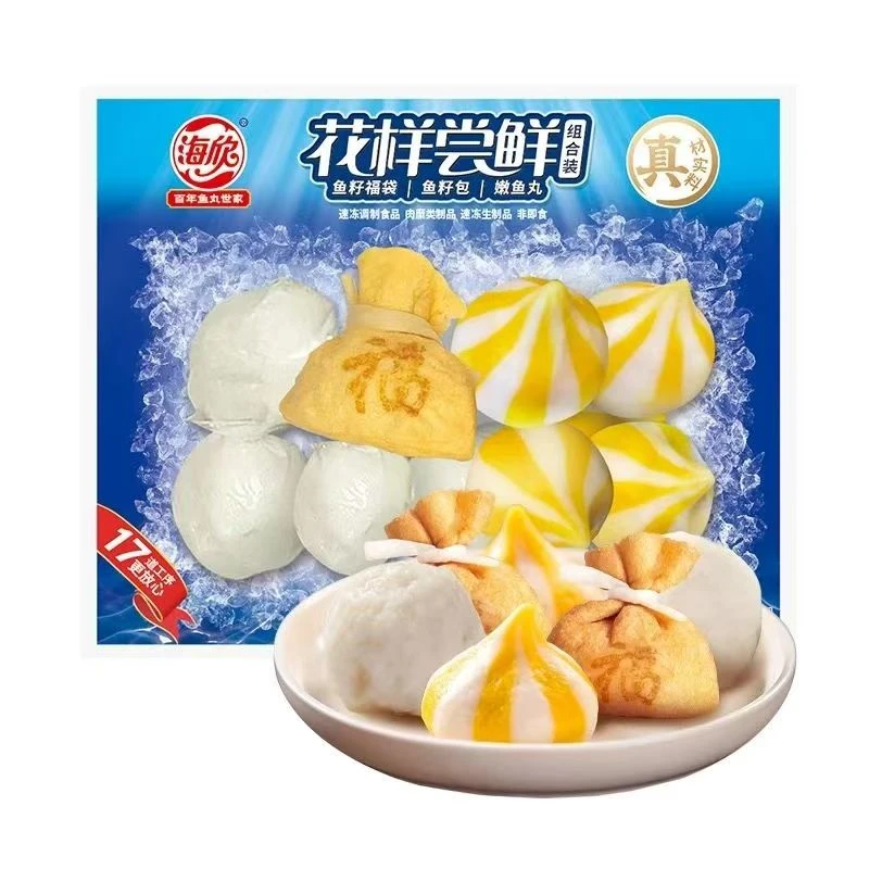 【限用日期2026.3.7】鱼籽福袋/鱼籽包/嫩鱼丸 组合装包装200g