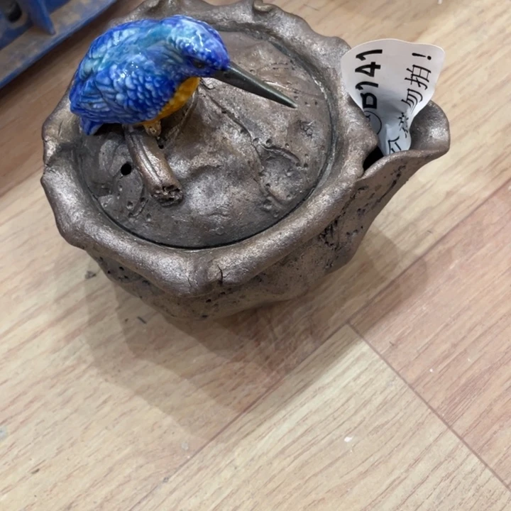 手工制作陶瓷茶具茶杯青蛙