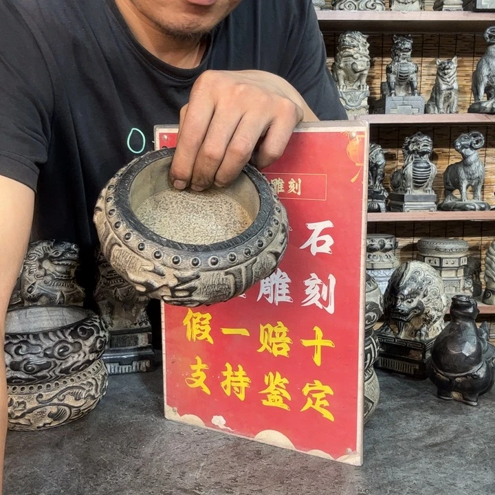 石材天然青石雕刻电路板