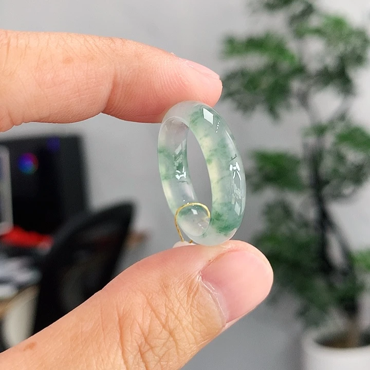 翡翠未镶嵌戒指15号