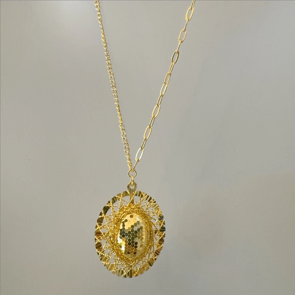 5g工艺足金999拉丝工艺鸽子蛋套链