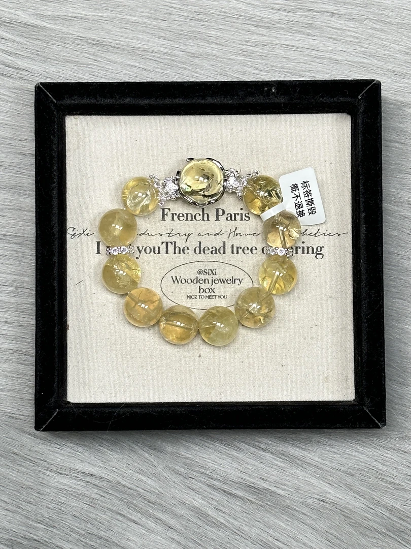 AX409【多金】黄阿塞  梵梵小屋屋 天然水晶 多样性发货