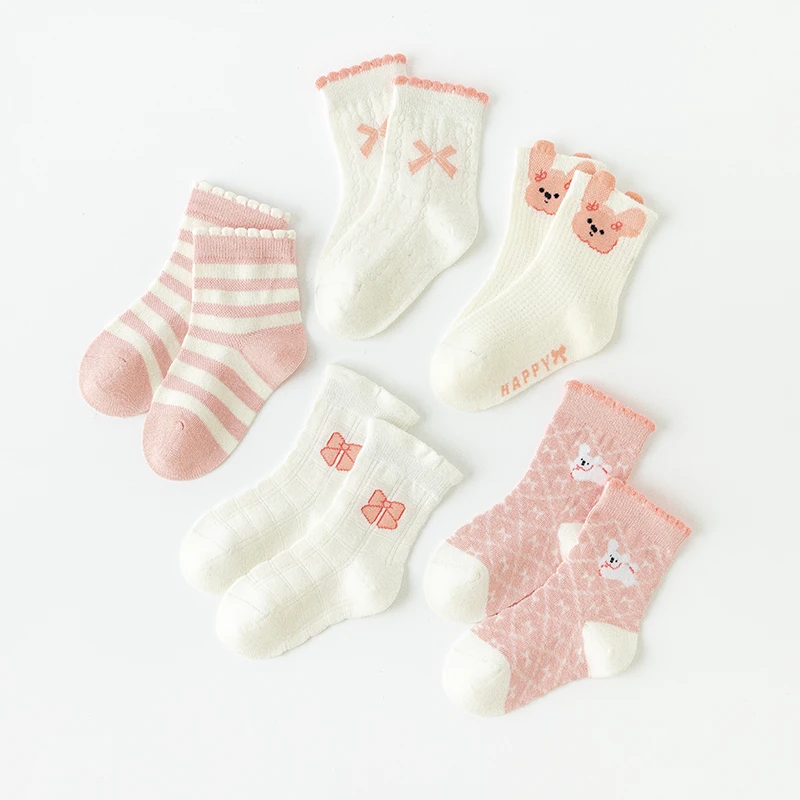 【2025上新】女童公主袜子春夏儿童花边网眼百搭舒适ins棉袜小清新