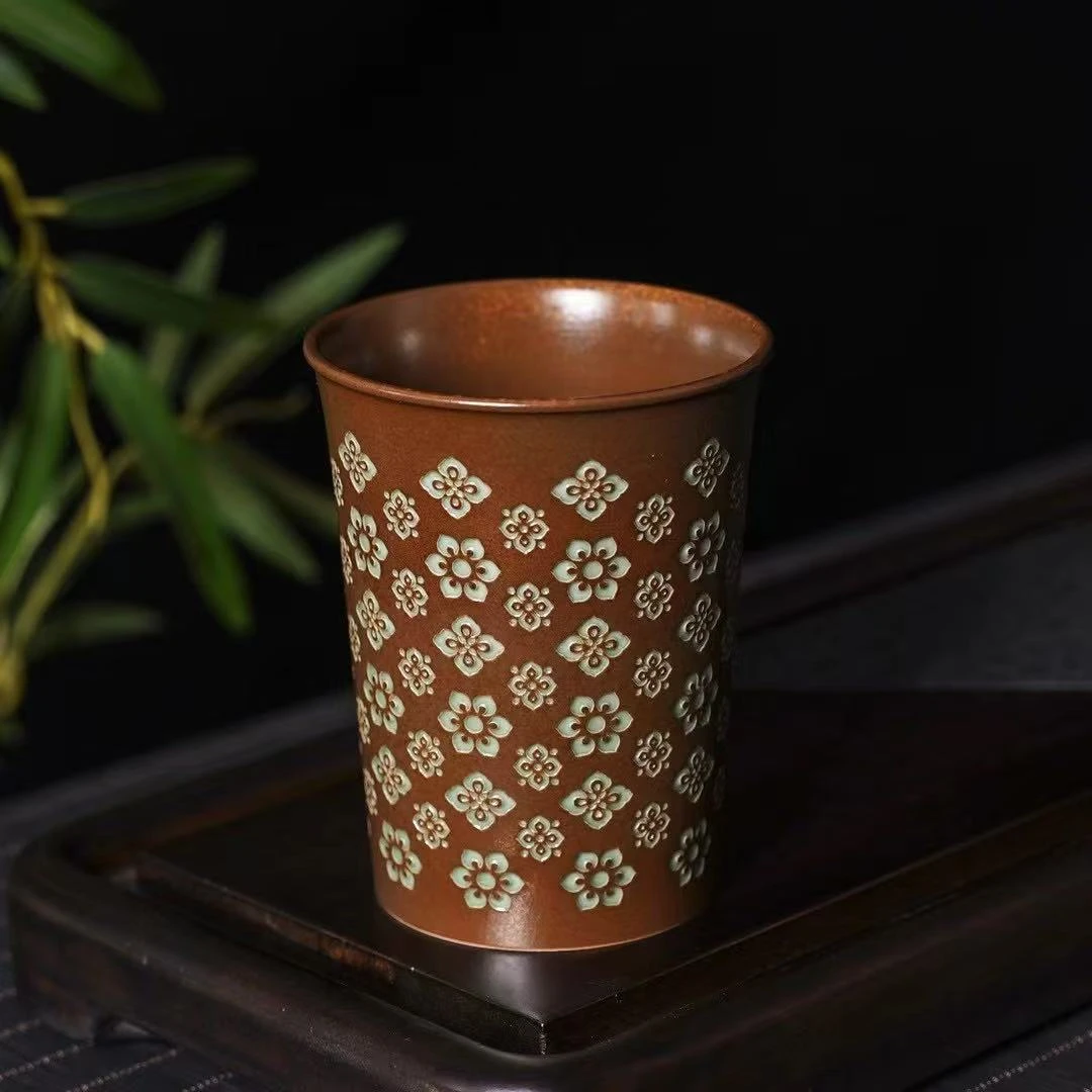 [刷刷专属] 龙泉青瓷·大唐宝相花系列  可乐杯