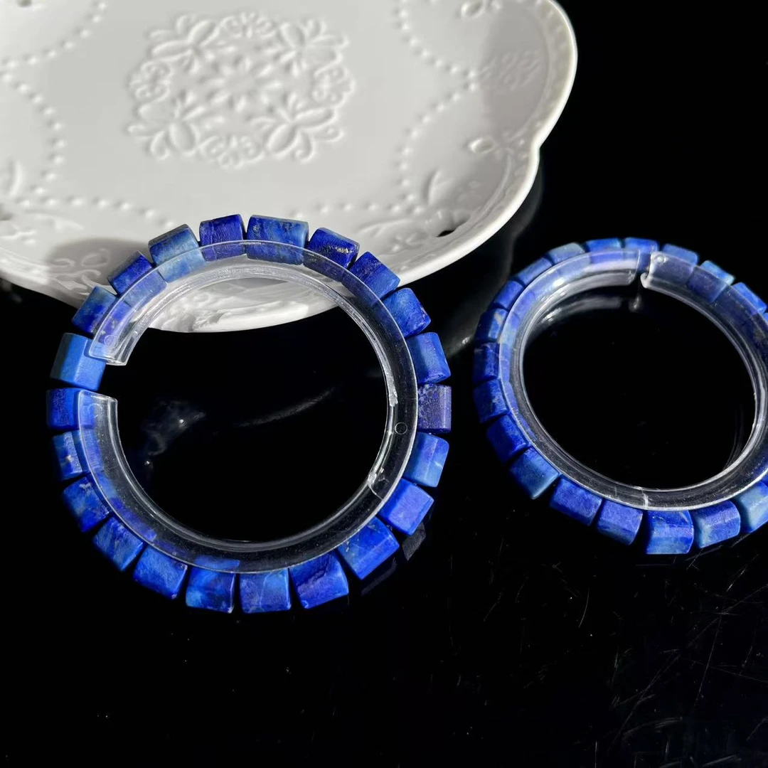 【大鱼甄选】特色老矿青花瓷桶珠手串7-8mm+XD69多样性发其一微撒金