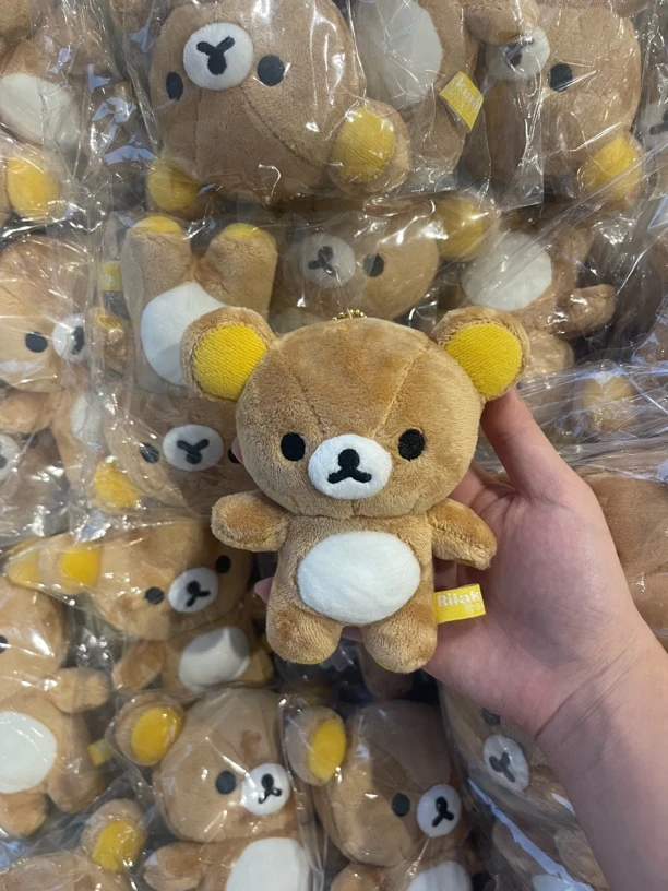 日本 sanx轻松熊熊哥基础款挂件毛绒玩具