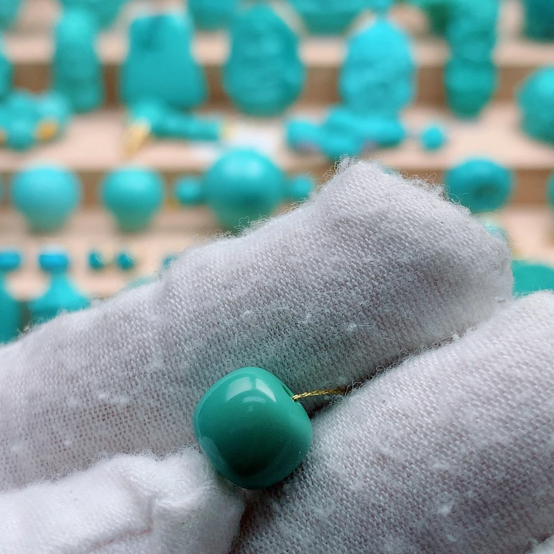绿松石未镶嵌配饰