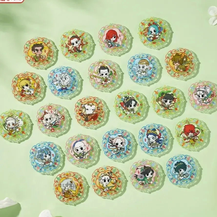 非人哉-四季笙歌全系列马口铁徽章小卡亚克力立牌冰箱贴盲盒