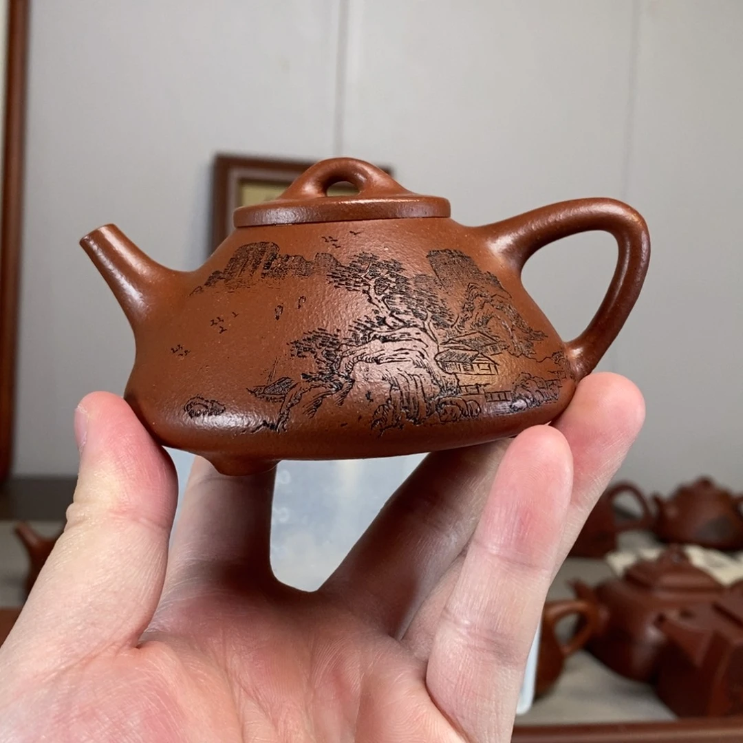 茶壶紫砂原矿泥料传统工艺制作