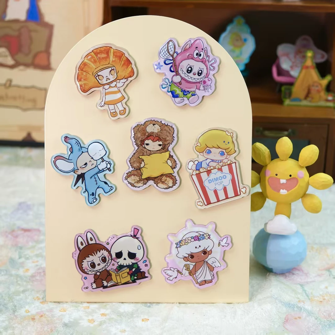 【混IP-冰箱贴】亚克力水晶滴胶冰箱贴二创盲袋【圆梦】