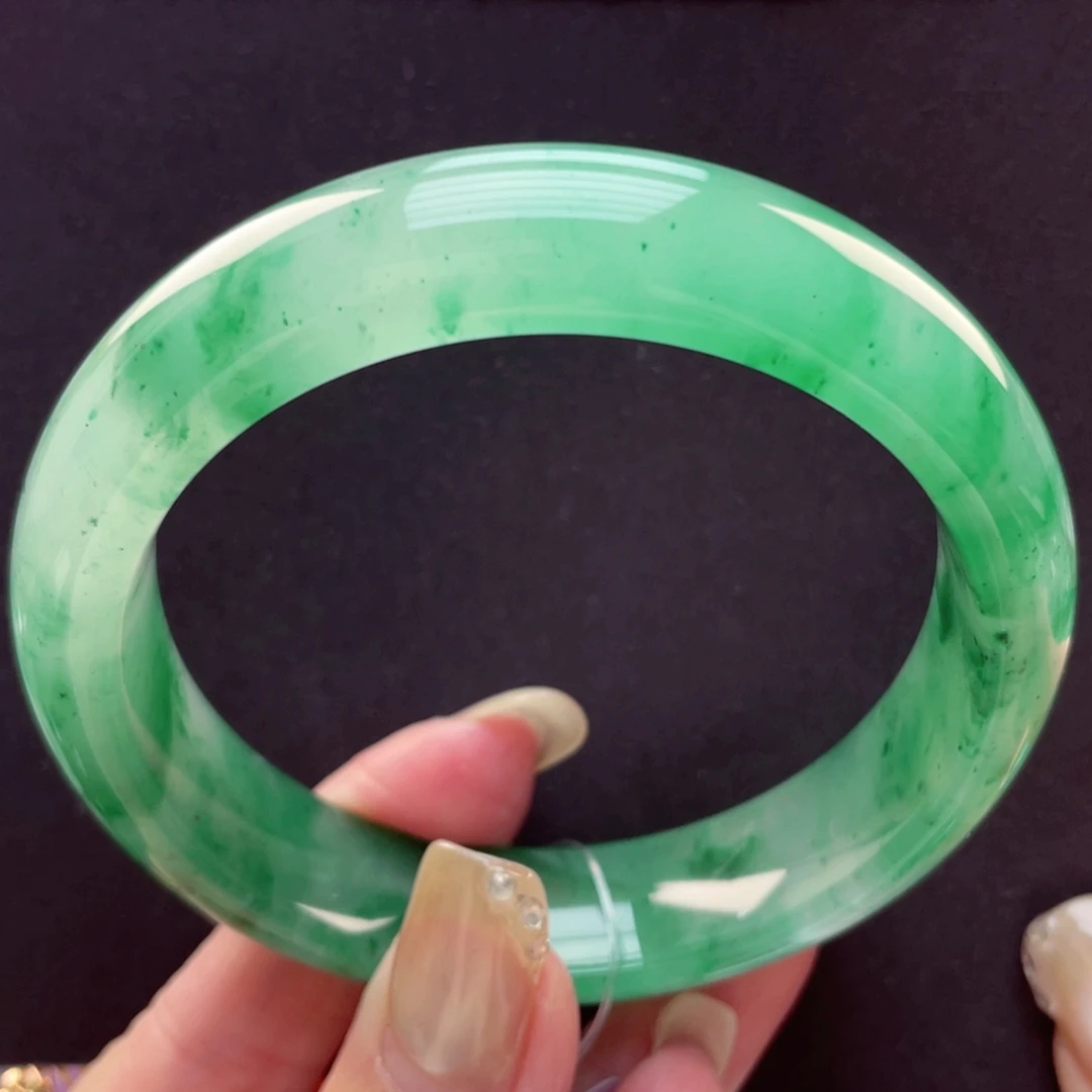 石英质玉未镶嵌手镯58-59