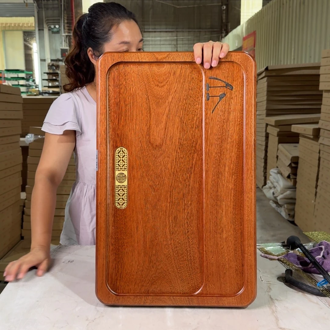 花梨木茶盘60*38尺寸