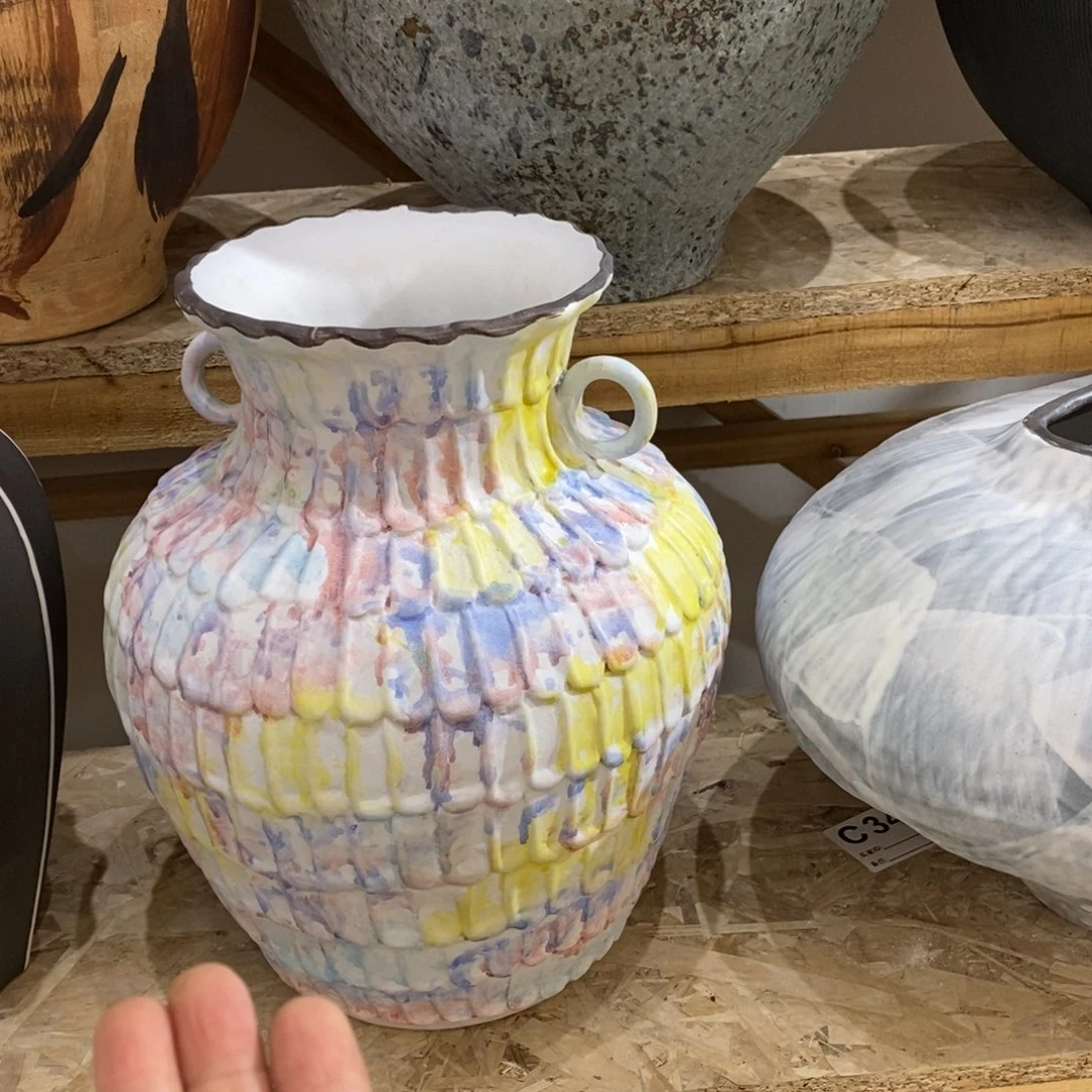 瓷片景德镇陶瓷花瓶