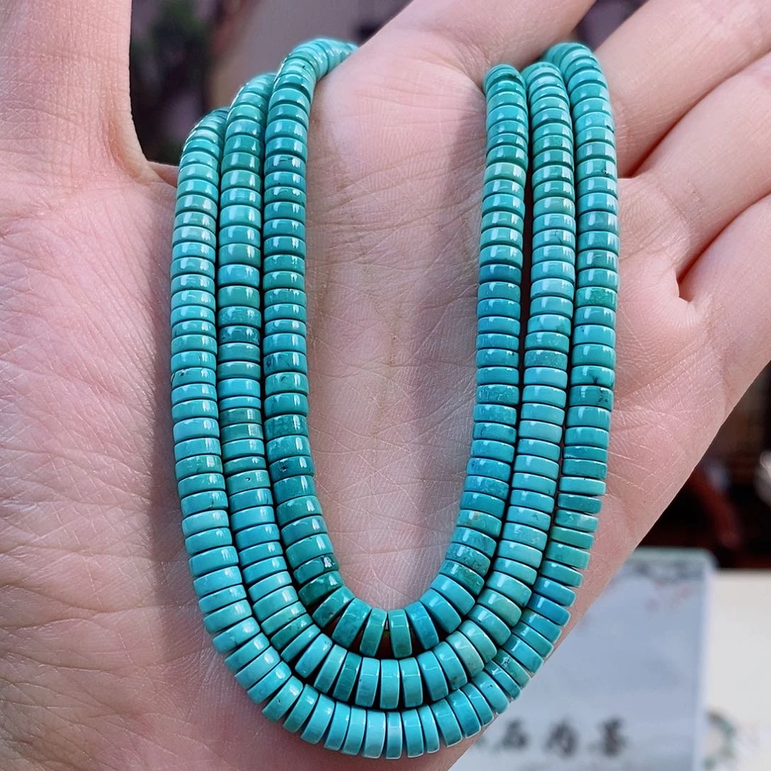 未镶嵌绿松石珠宝奇石5mm+