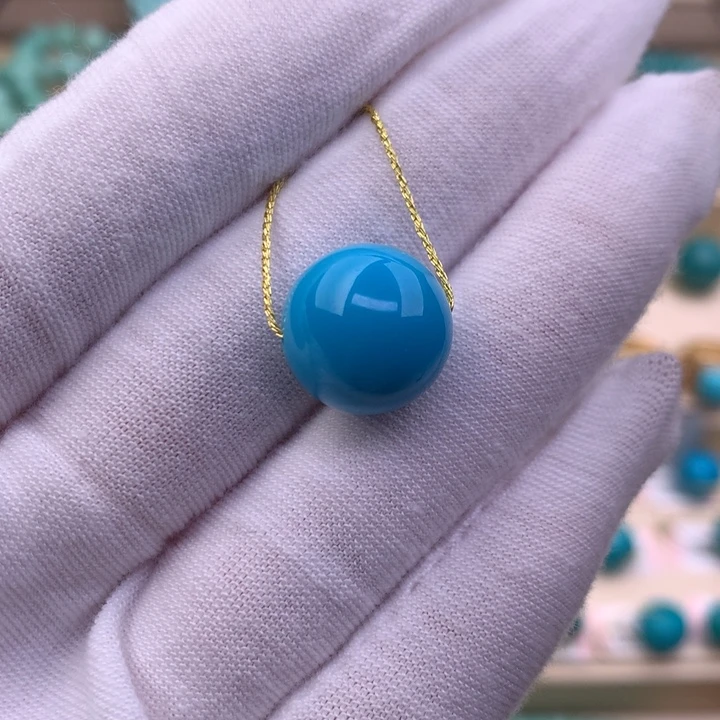 绿松石未镶嵌珠宝奇石13.7