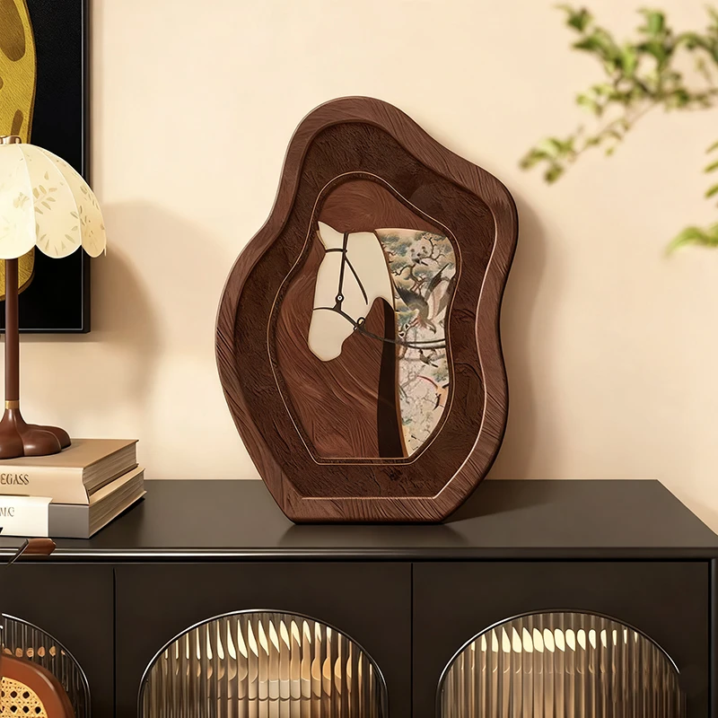 中古风桌面装饰摆件画斗柜玄关客厅床头柜摆台复古小众高级感摆画